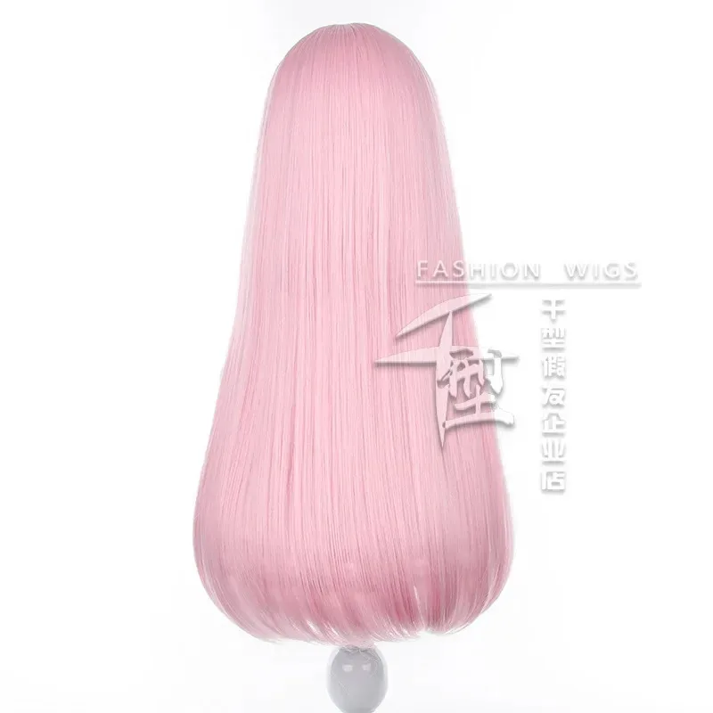 Sanzu Haruchiyo شعر مستعار تأثيري أنيمي طوكيو المنتقمون Cospaly الوردي طويل الباروكات ذيل حصان مقاومة للحرارة الاصطناعية الدعائم الطرف EA7002