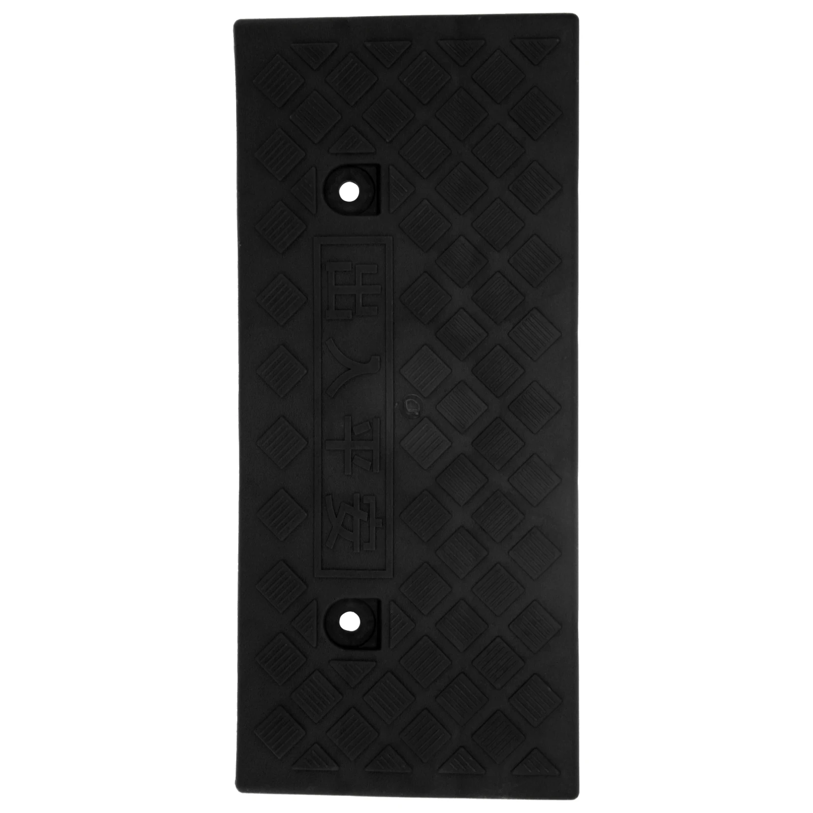 F2 50*22*5CM Thickness Plastic Curb Ramp Portable Threshold Ramp for Car Vehicle Driveway Loading Dock Supplies Black Ramp pad