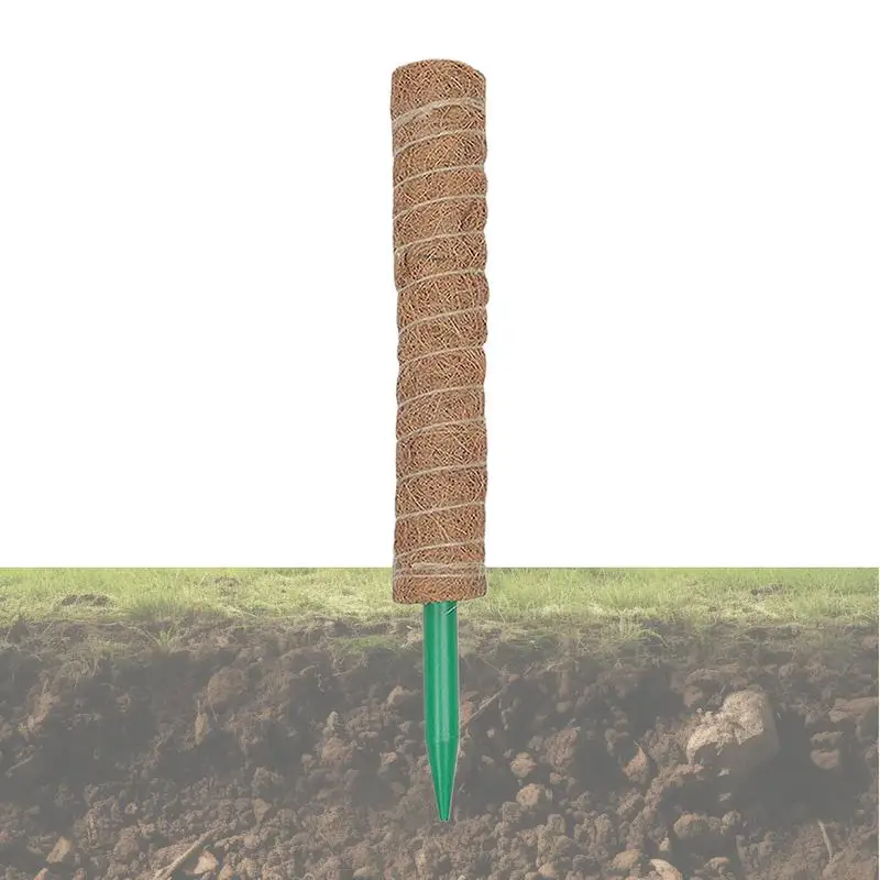 1 Uds. Poste de musgo extraíble para plantas, diseño apilable para plantas trepadoras, plantas de entrenamiento para crecer hacia arriba, ideal para plantas de raíz aérea