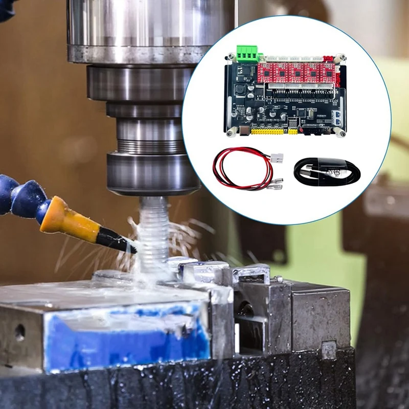 彫刻機制御ボード,4軸mcu制御ボード,24v dc,5v,24v,12v,5v