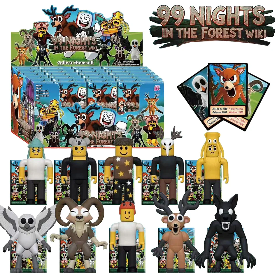 NEW Game Periphery figure 99 Nights In The Forest blind box creative personalized statue model ornament surprise gift box