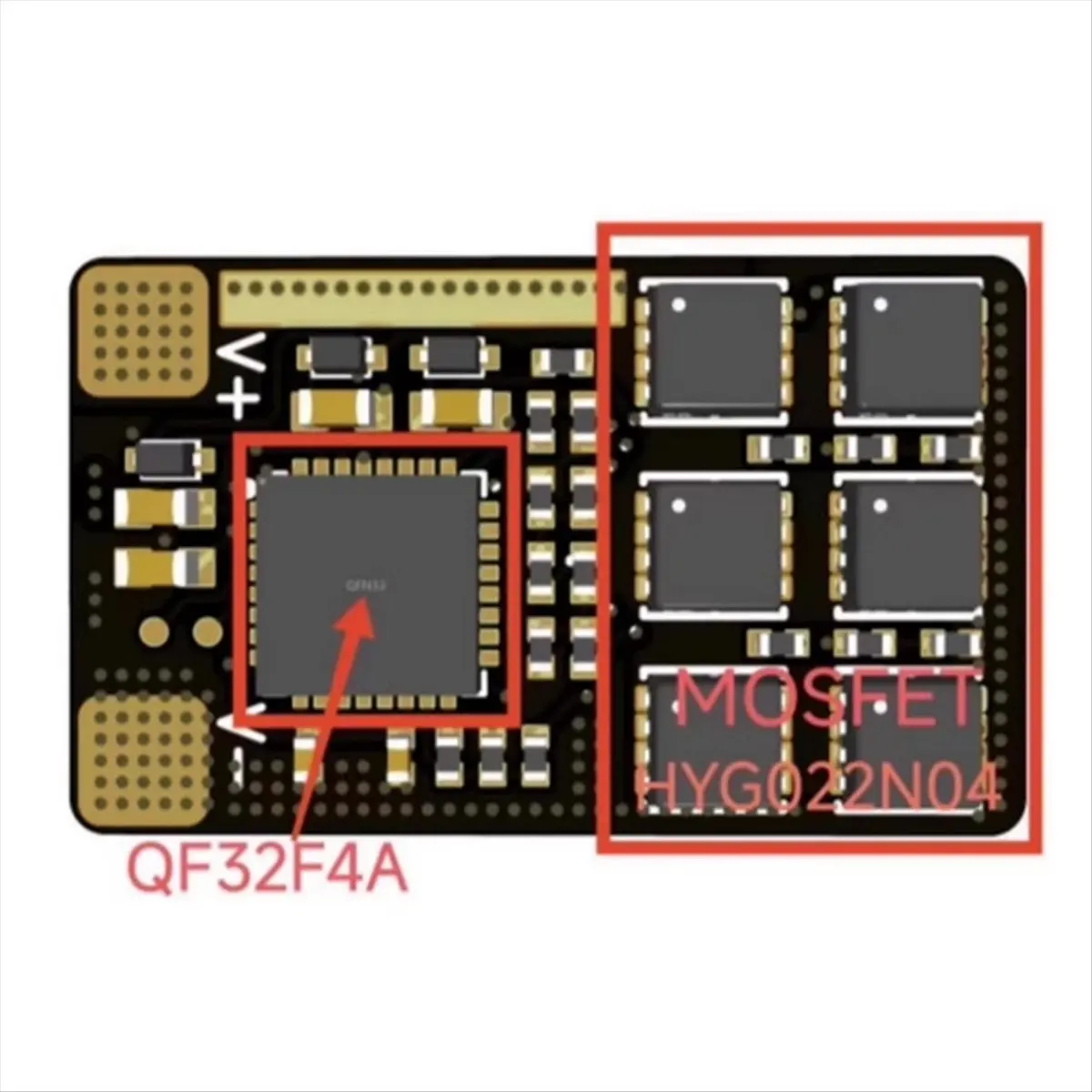 Special Offer-AM32 ESC 40A 32-Bit Electronic Speed Controller 6-30V, 2-6S Support, Sine Wave Startup for FPV Drone and RC Car
