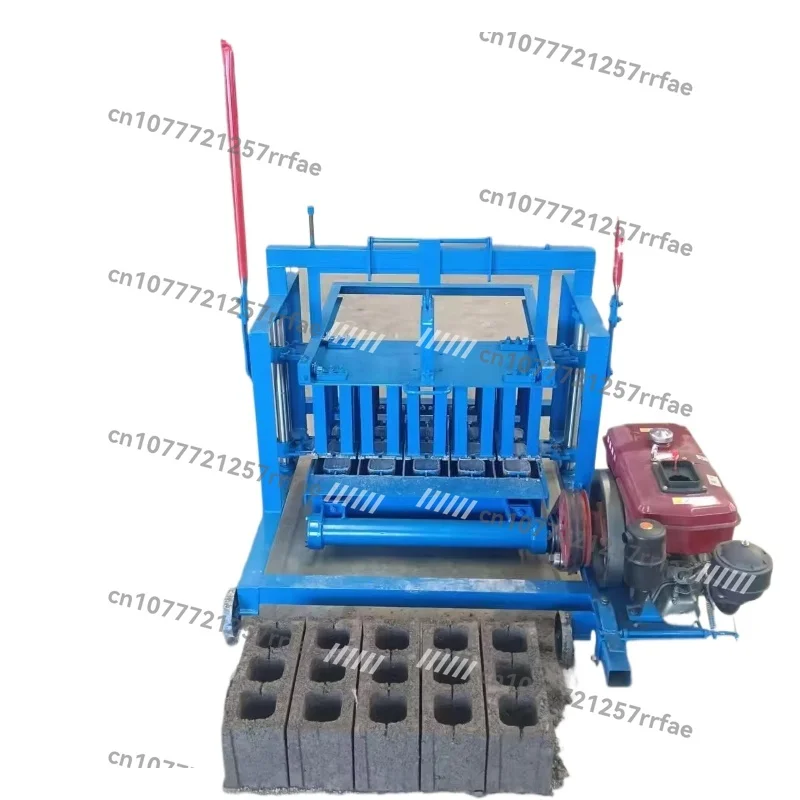 

Efficient moving egg layer manual concrete block machine optimal price interlocking cement brick making machine