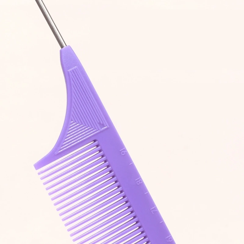 مجموعة 3 قطع من فرش الشعر ذات الظهر الأملس، فرشاة شعر ذات شعيرات، فرشاة تحكم في الحواف، مشط مثير للنساء والأطفال، شعر أسود