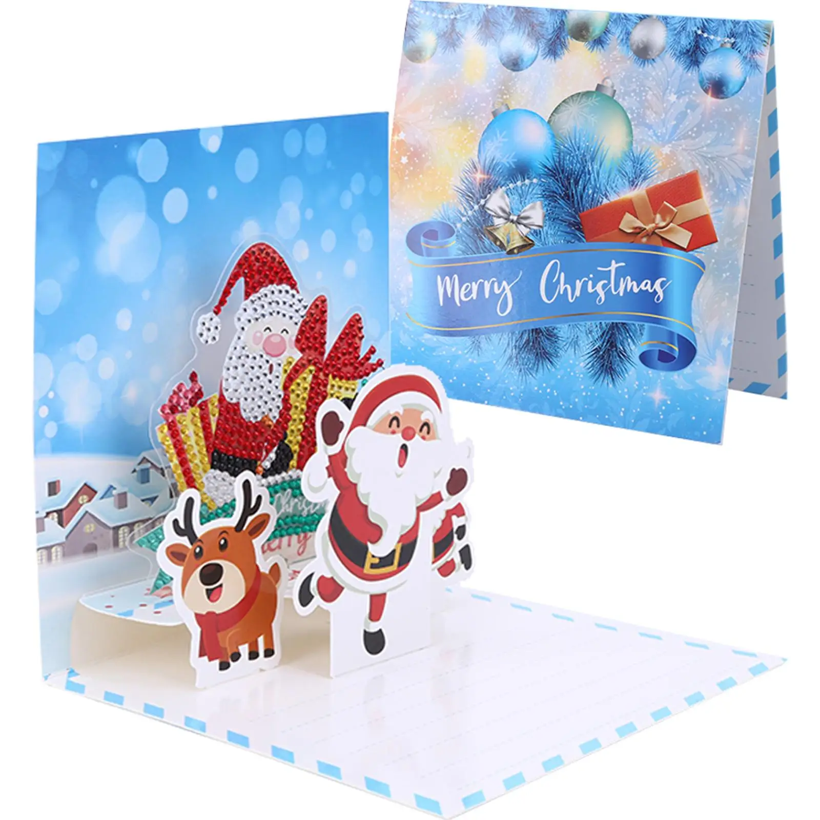 

Набор из 6 открыток для творчества: мозаика из страз, алмазная мозаика, рождественская тематика, поздравительные открытки, креативные открытки на день рождения и День благодарения