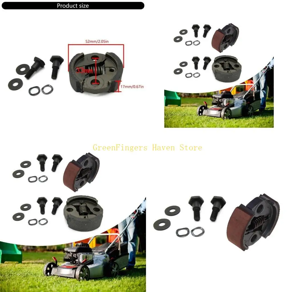 

F68D Clutch Shoe Spring Assembly For 32cc 34cc Engine Brush Cutter Trimmer Motor Parts Equipment Maintenance Accessories