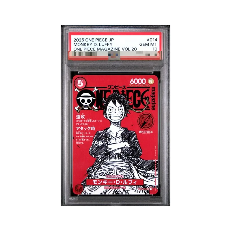 

Diy One Piece Card Monkey D. Luffy Sr St21-014 Japanese Promo From Magazine Collectible Anime Game Card
