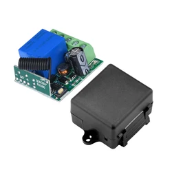 433Mhz DC 5V-60V 12V 24V 1CH Universal Wireless Remote Control Switch Relay Receiver Module RF Transmitter 433Mhz Remote Control