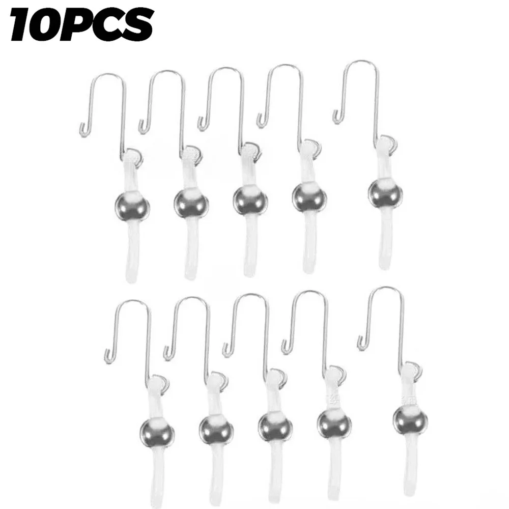 5/10Pcs Adjustable Pants Button Clasp Jeans Zipper Holder Silicone Clip-On Structure Zipper Anti-Slip Buckle