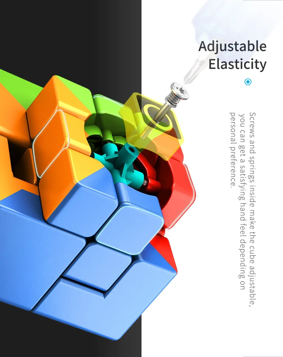 MoYu Marionet 2x2 3x3 Verbonden Magische Kubus Meilong 2x2x2 3x3x3 Cubo Magico Mixup Speed Cube Puzzel Uitdaging Kinderen Speelgoed Nieuwste 2020