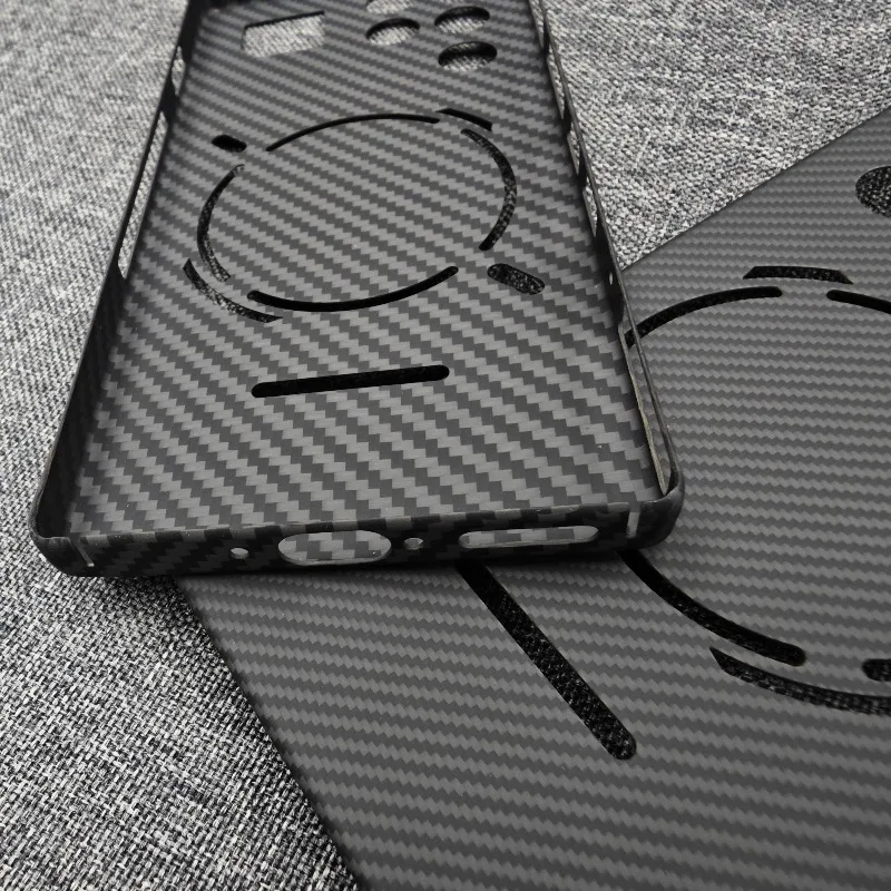 Etui z włókna węglowego do Nubia Red Magic 11Pro /11Pro+ Pokrowiec z włókna aramidowego Ultracienka, lekka osłona ochronna Akcesorium do telefonu — zdjęcie produktu 4