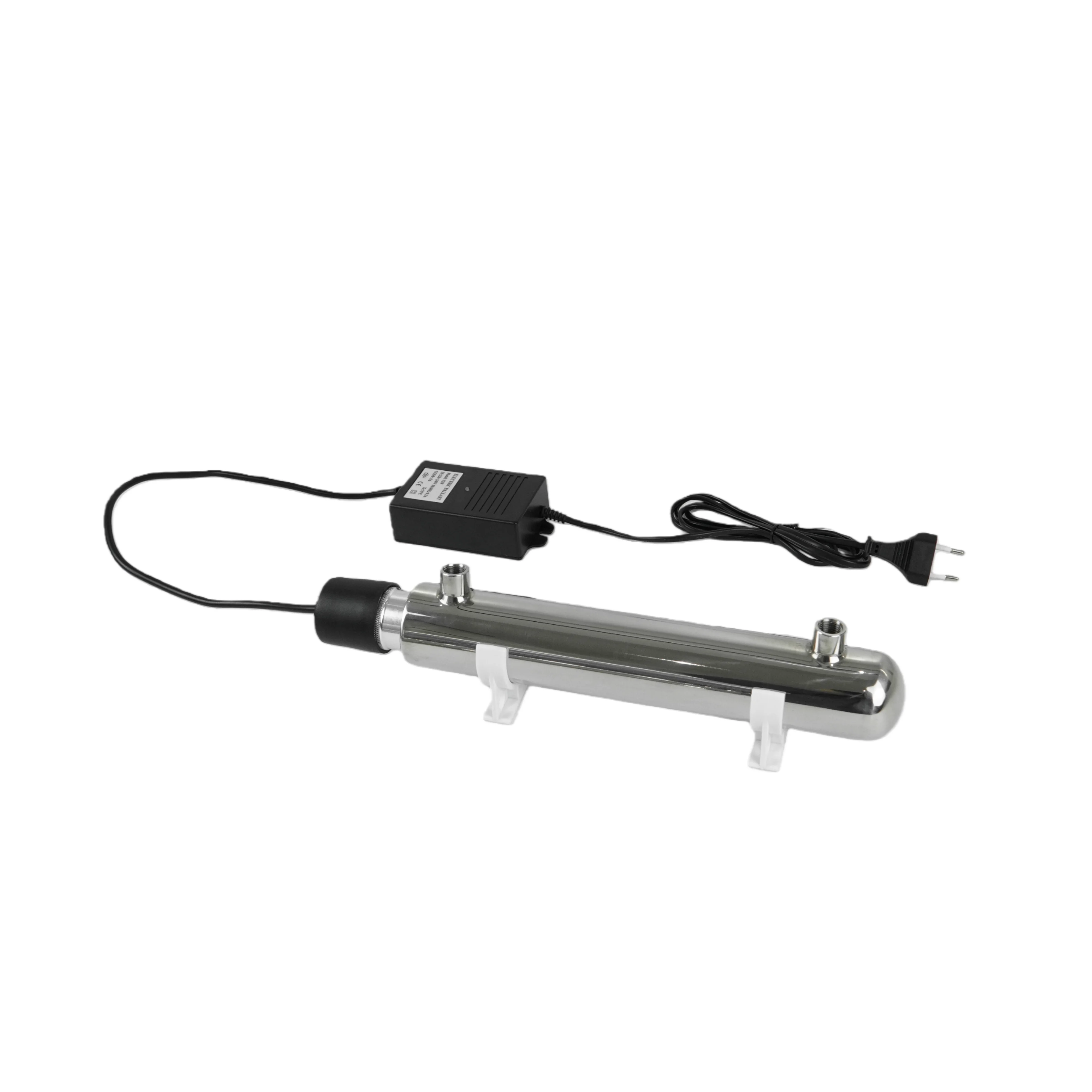 Household stainless steel wall-mounted sink UV sterilizer for water treatment