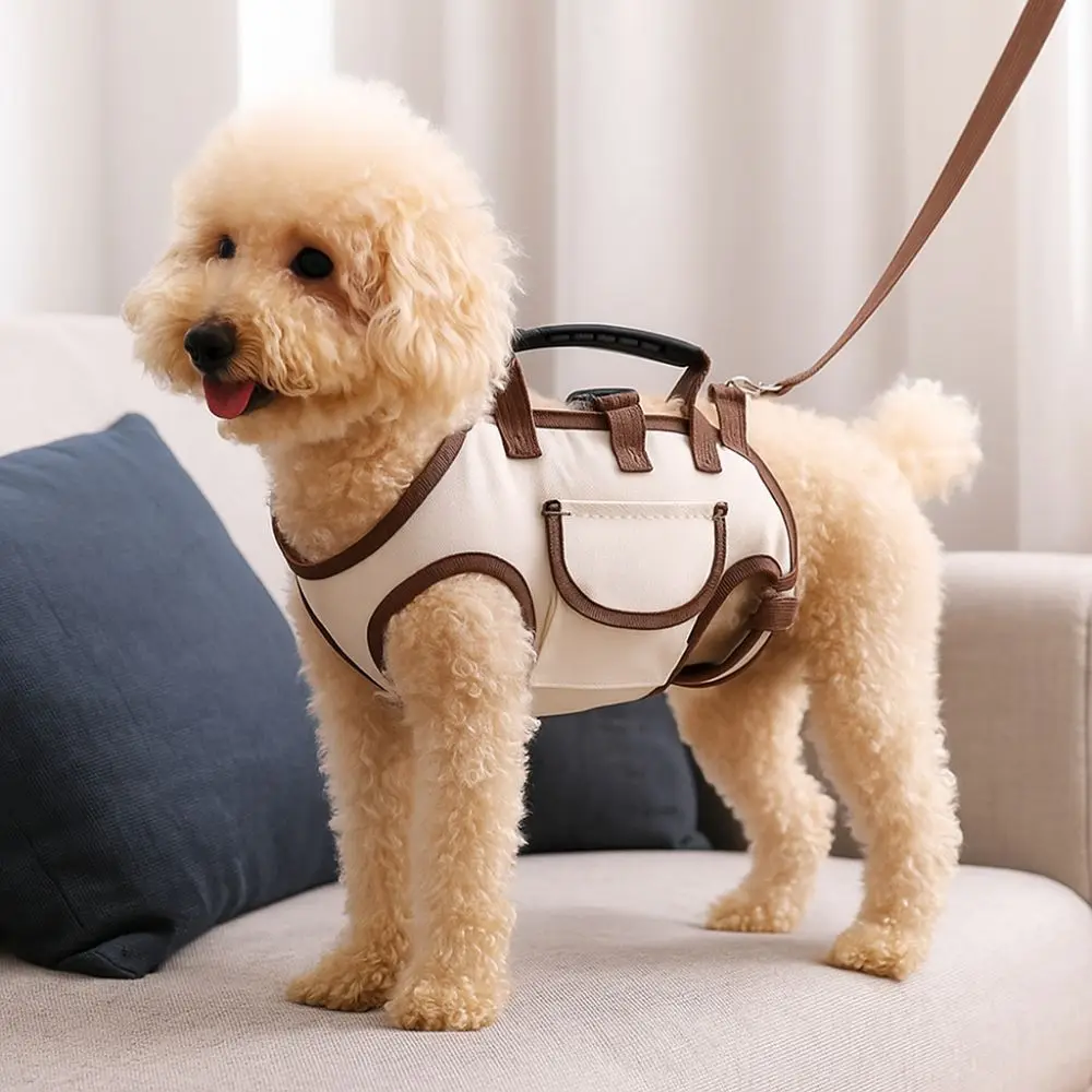 متعددة الوظائف قابل للتعديل الكلب الناقل على ظهره لينة تنفس الكلب نزهة حقيبة مع المقود توفير العمالة الكلب حمل حقيبة ركوب الخيل