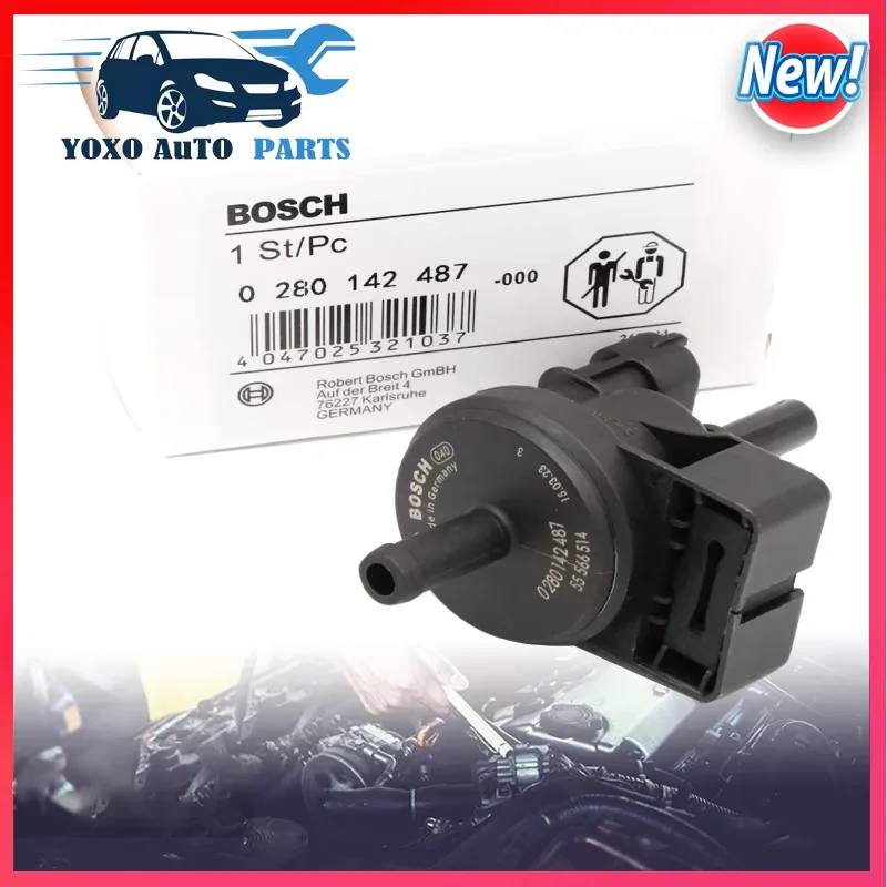 Válvula de purga de vapor, válvula de evaporación compatible con Vauxhall Adam Astra Opel Corsa Meriva Chevrolet Aveo 55566514 028014248
