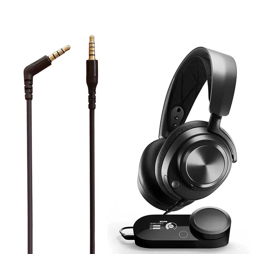 TRRS OFC كابل تمديد الحبل لسماعات الألعاب السلكية اللاسلكية ، استبدال Aux 3.5 مللي متر ، SteelSeries ، Arctis ، نوفا برو