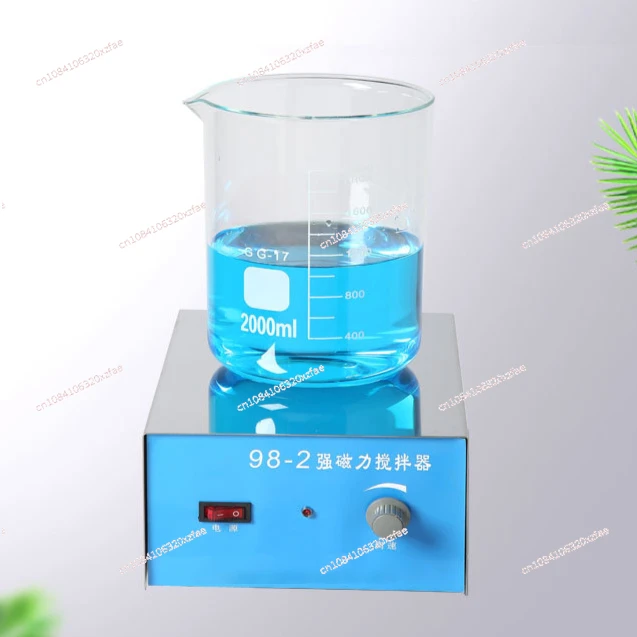 85-1 Non-heating Plate Magnetic Stirrer Stainless Steel Panel Laboratory 98-2 High-power Strong Magnetic Stirrer