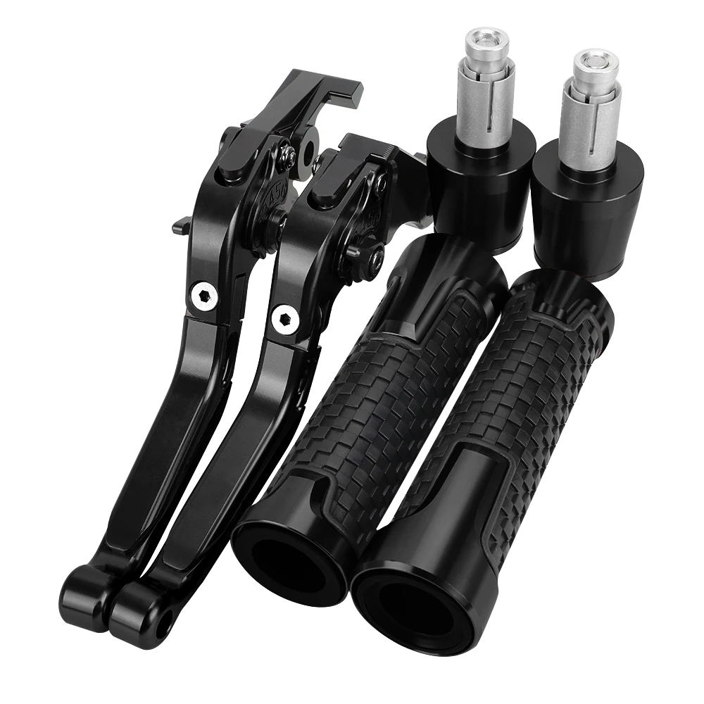 

2024 Extendable Adjustable Brake Clutch Levers Handlebar Grips Ends Motorcycle Accessories FOR Honda XL750 Transalp 2023