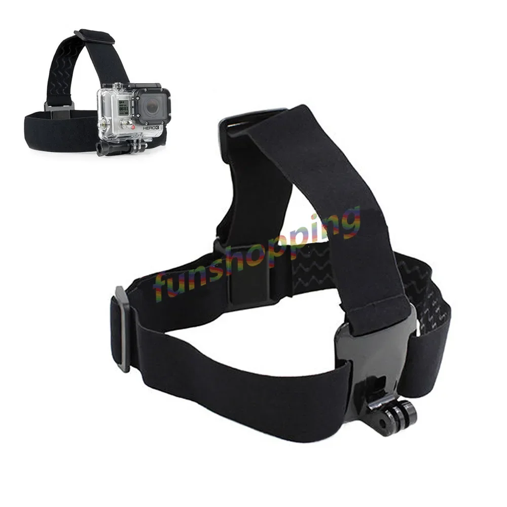 Head Strap Adjustable Headstrap Mount Belt Anti-slide Glue Mount For Gopro Hero 6 5 4 3 3+ sj4000/5000 Xiaomi Camera Accessories