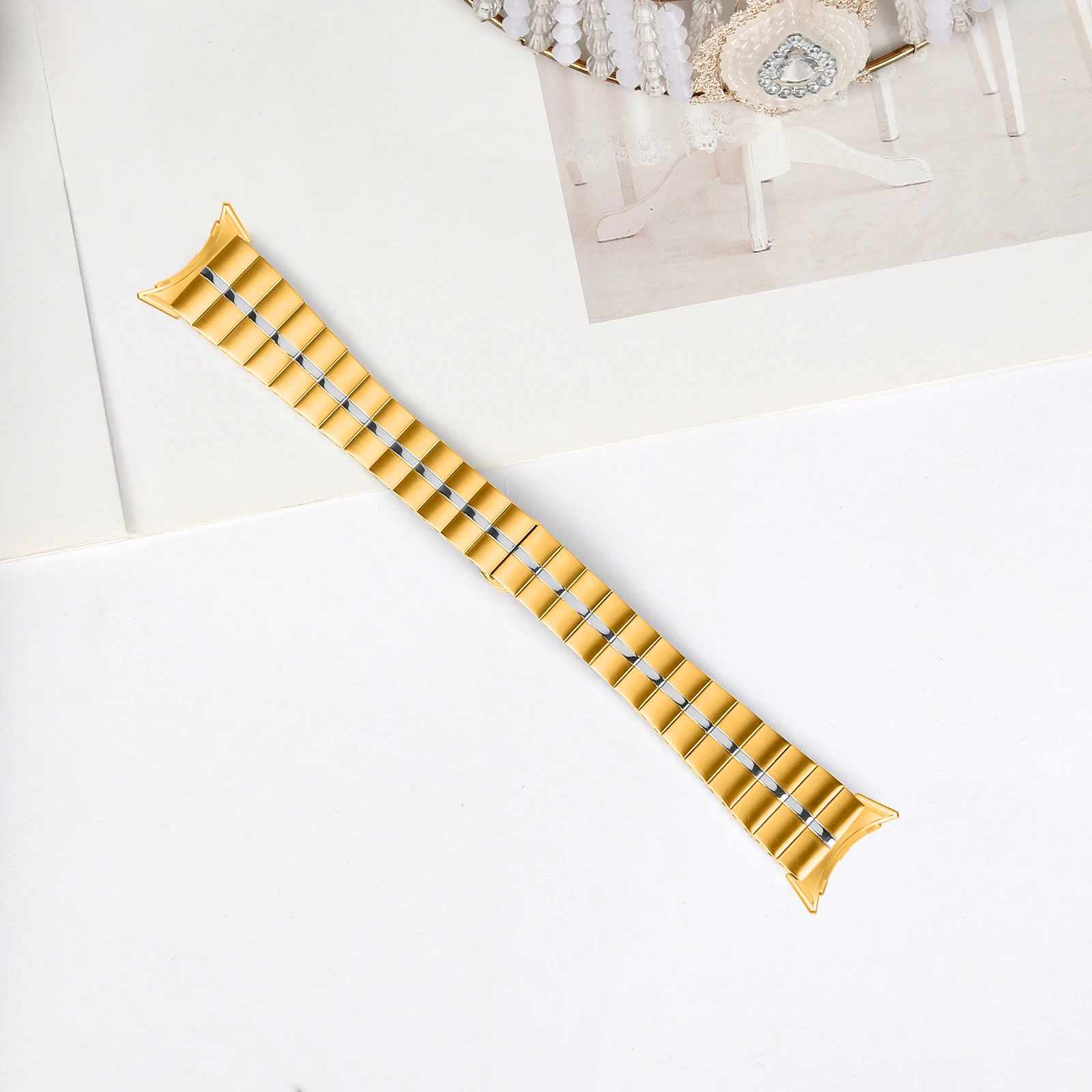 Stainless Steel Strap For Google Pixel Watch 3 41mm  Accessorie Replacement Wristband Bracelet For Google Pixel Watch 2 1 Band