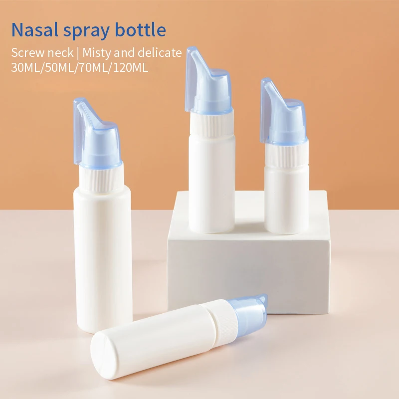 Nasal Irrigator Nose Wash Cleaner Bottle Spray Water Bottle Fine Mist Atomizer Portable Liquid Empty Container Travel Refillable