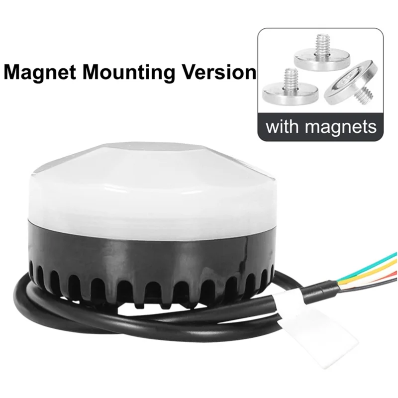 B68C Mini Programmable Sound And Light Alarm For Industrial Alarm Systems Modbus RTU Audible Visual Alarm With 3 Color Light
