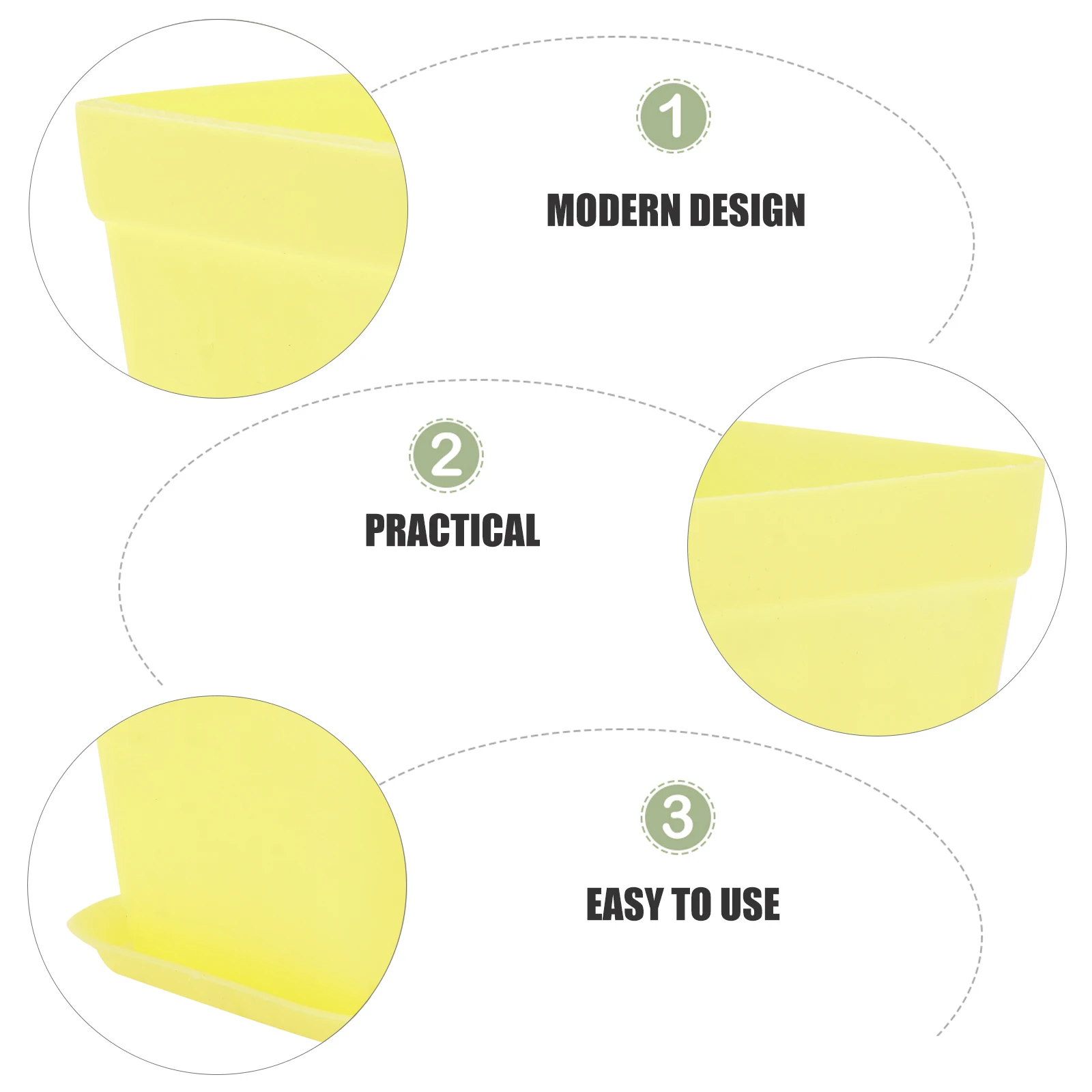 

10pcs Plastic Flower Pots 7Cm Yellow Mini Decorative Planters For Succulents Cactus Indoor Garden Office Home Nursery Supplies