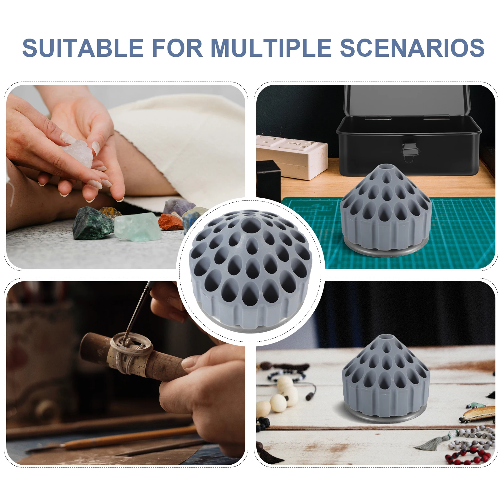 

drill case grinding bit storage box plastic tool case storage box for pin drill bit storage case carving tool case