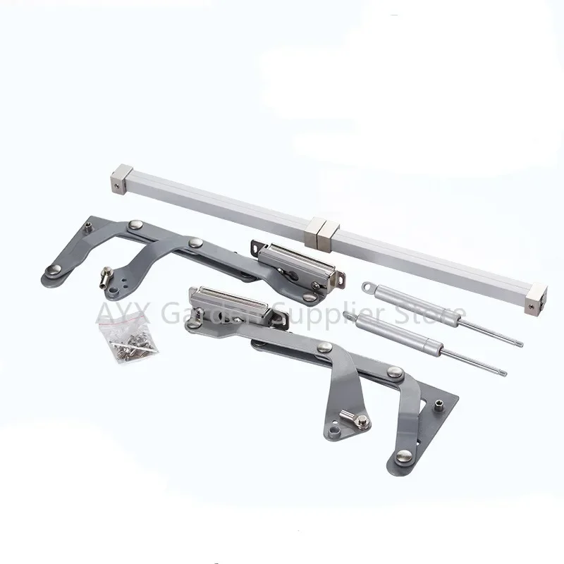 Pneumatic translation up flip door support rod cabinet up flip support lifting rod air support vertically up Flip over stock