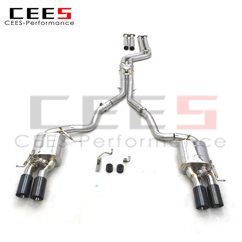 CEES Exhaust With Valvetronic For BMW Z4 E89 N52 N20 N54 N55 2.0T 3.0T 2009+SS304 Stainless Steel Muffler Carbon Fiber Tips view 4