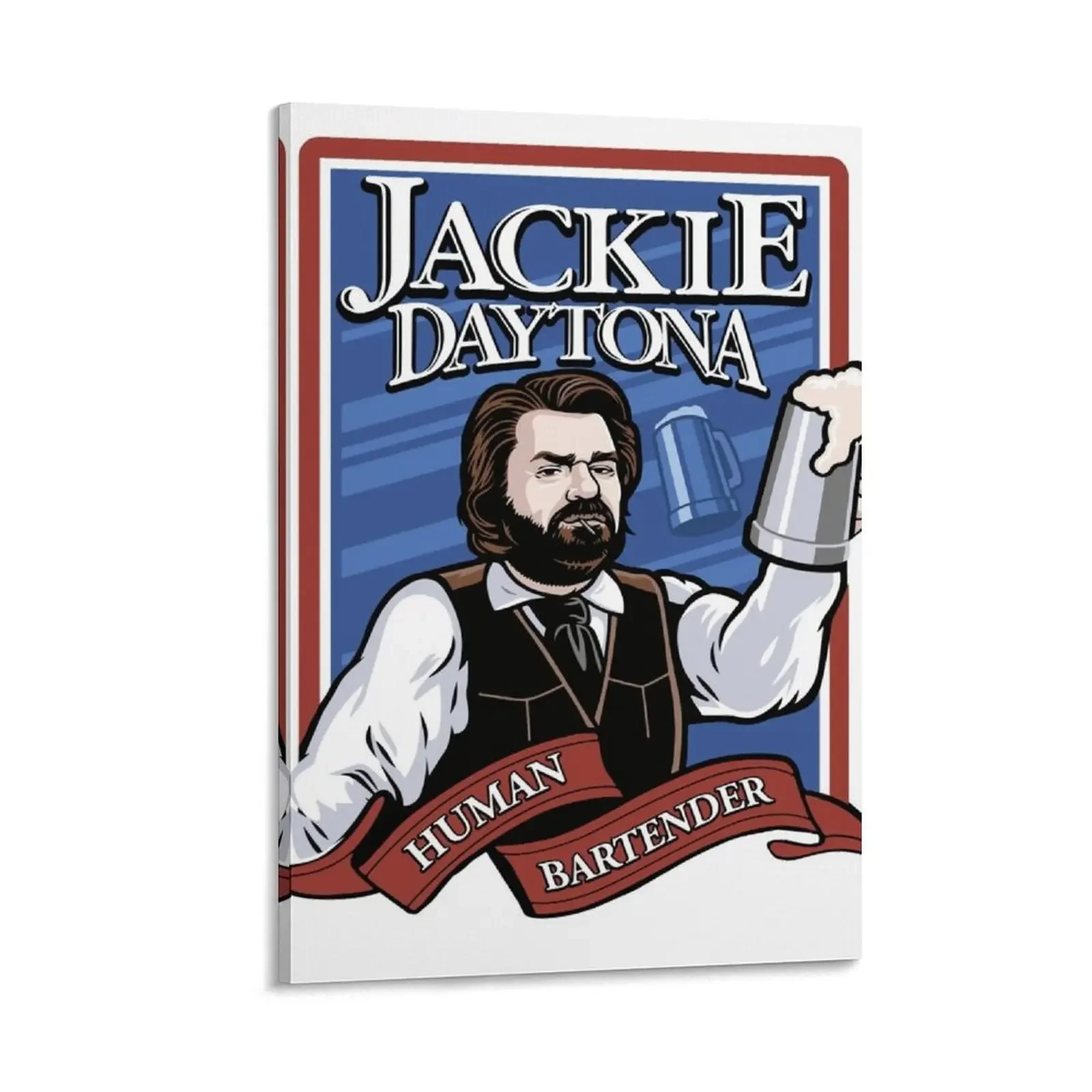 

Jackie daytona regular human bartender Canvas Painting posters Decorative paintings