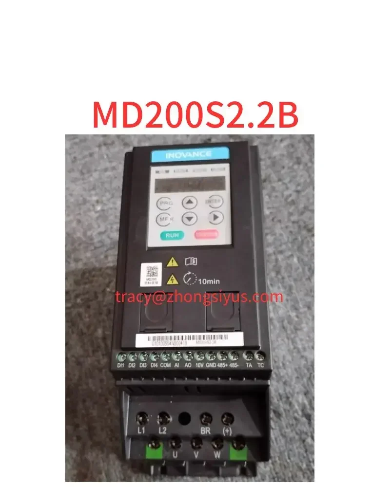 Second-hand MD200 inverter 2.2KW  220V MD200S2.2B, function package