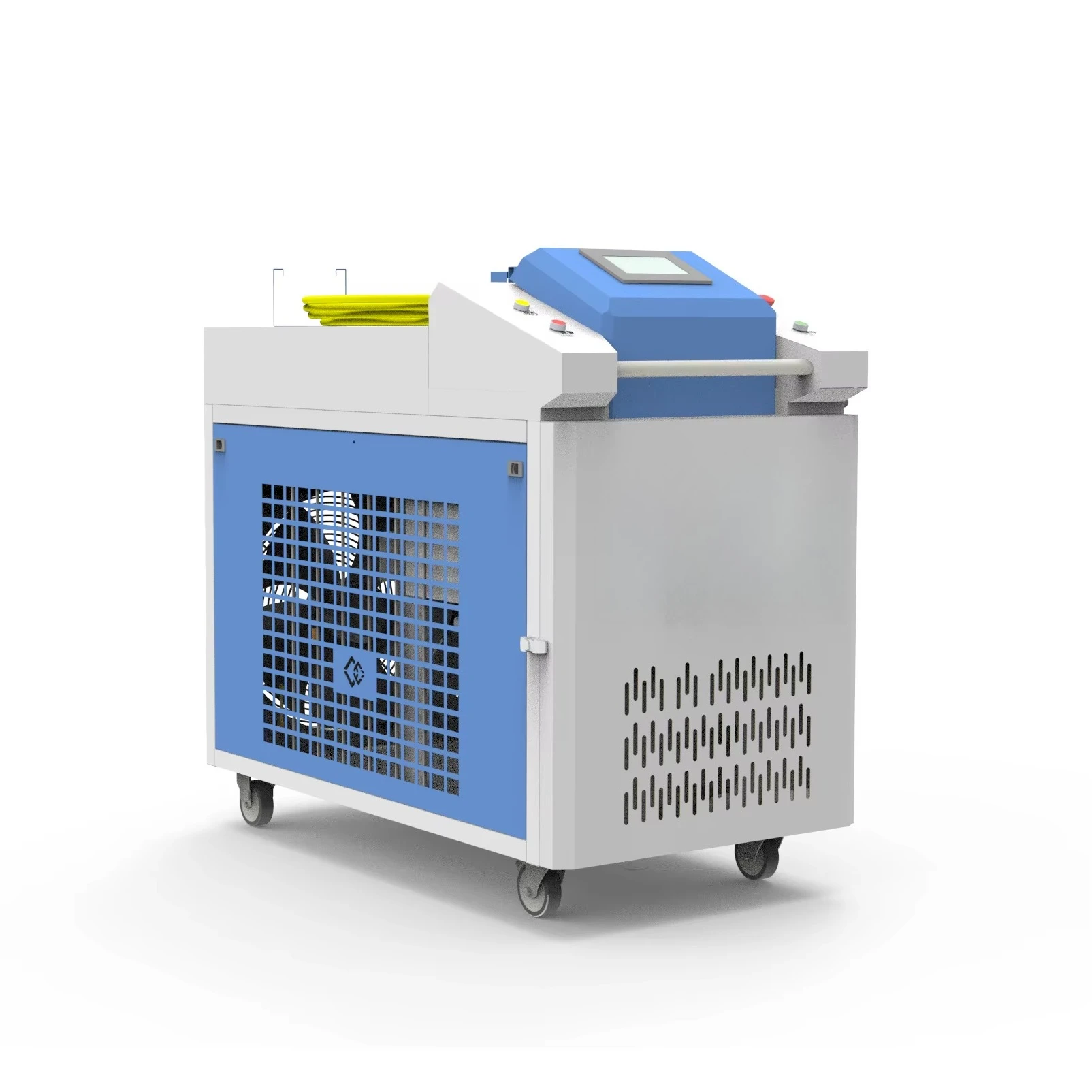 CE Certified 6kw Continuous Wave Laser Cleaning Machine For Automotive Part Rust Oil Paint Removal On Metal Stone Aluminum