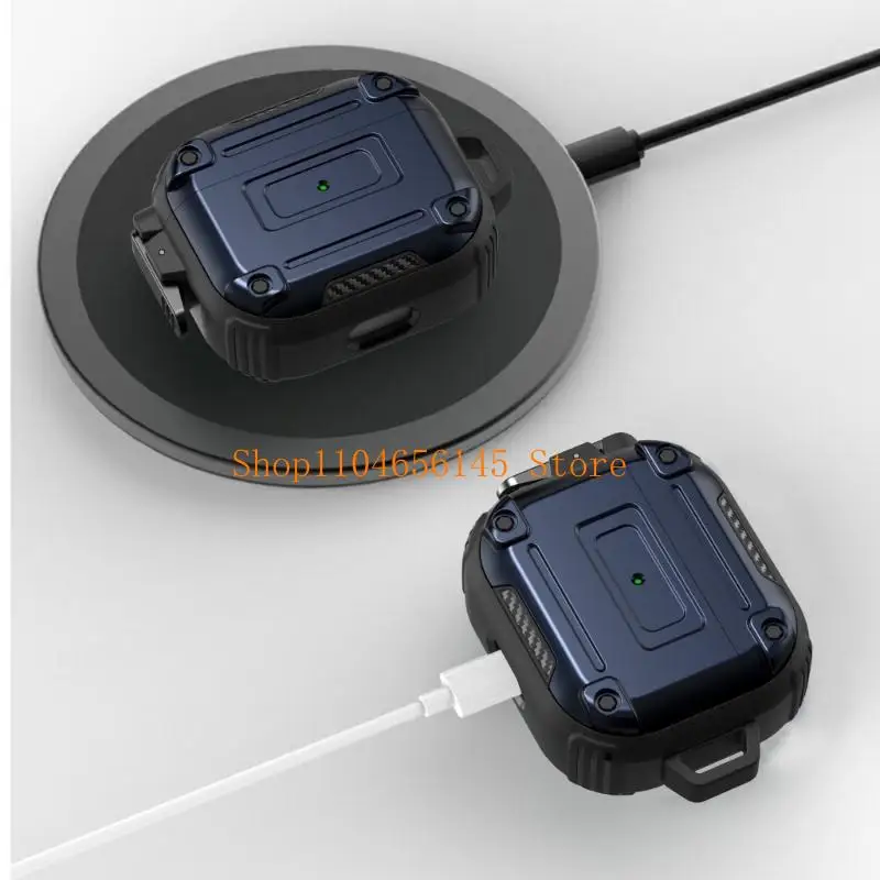 Funda protectora para auriculares 5asd para 2 con llaveros bloqueo seguro y protecciones resistentes grado