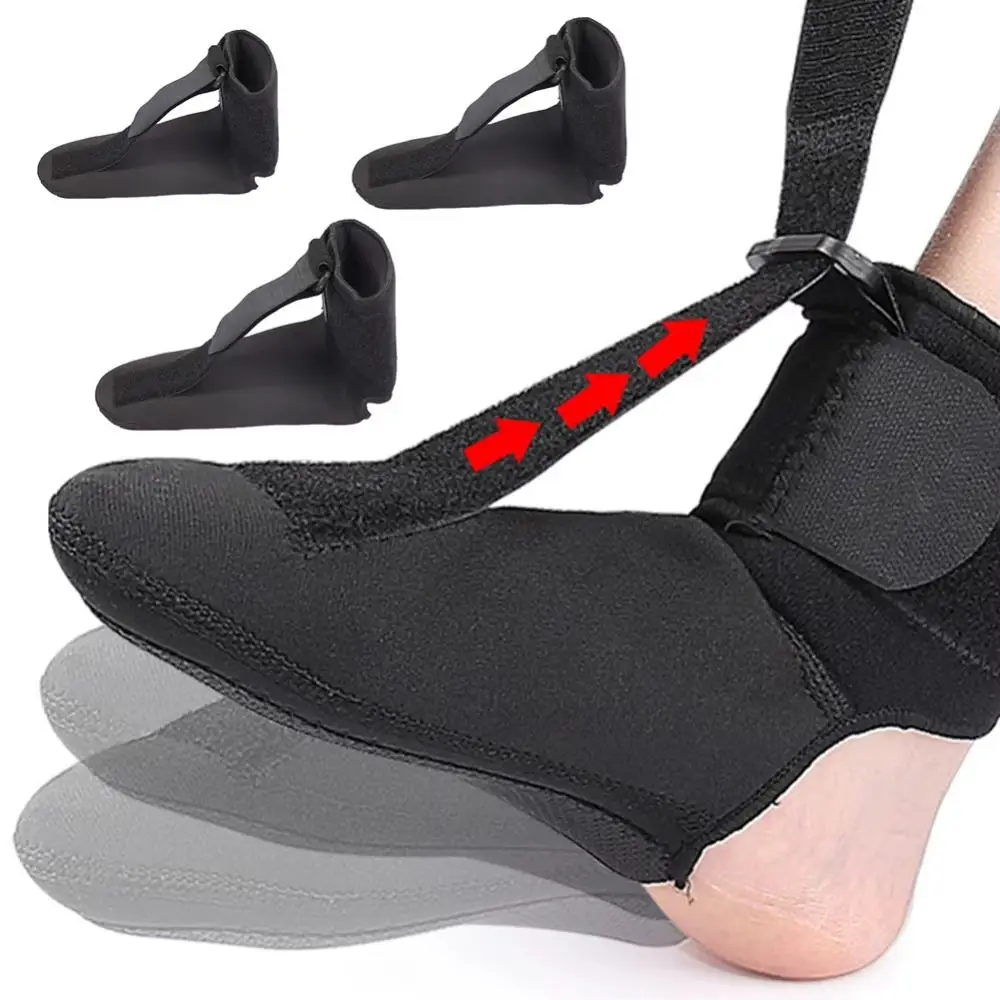 

Compression Plantar Fasciitis Splint Sock Stretch Strap Breathable Dorsal Drop Foot Orthopedic Brace Skin-friendly Adjustable