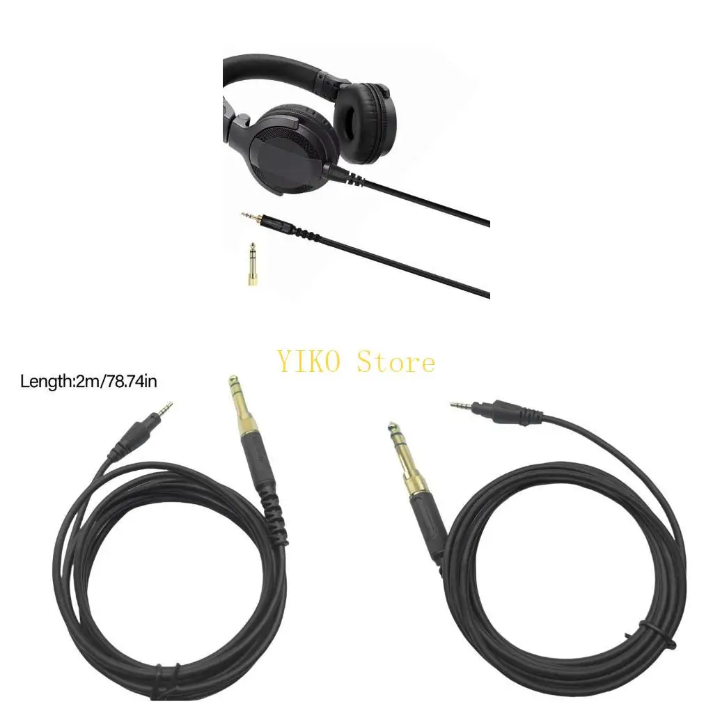 K32C Professional Headphone Cable Long Service Lifes for HDJX5 X7S7 CUE1 Earphone