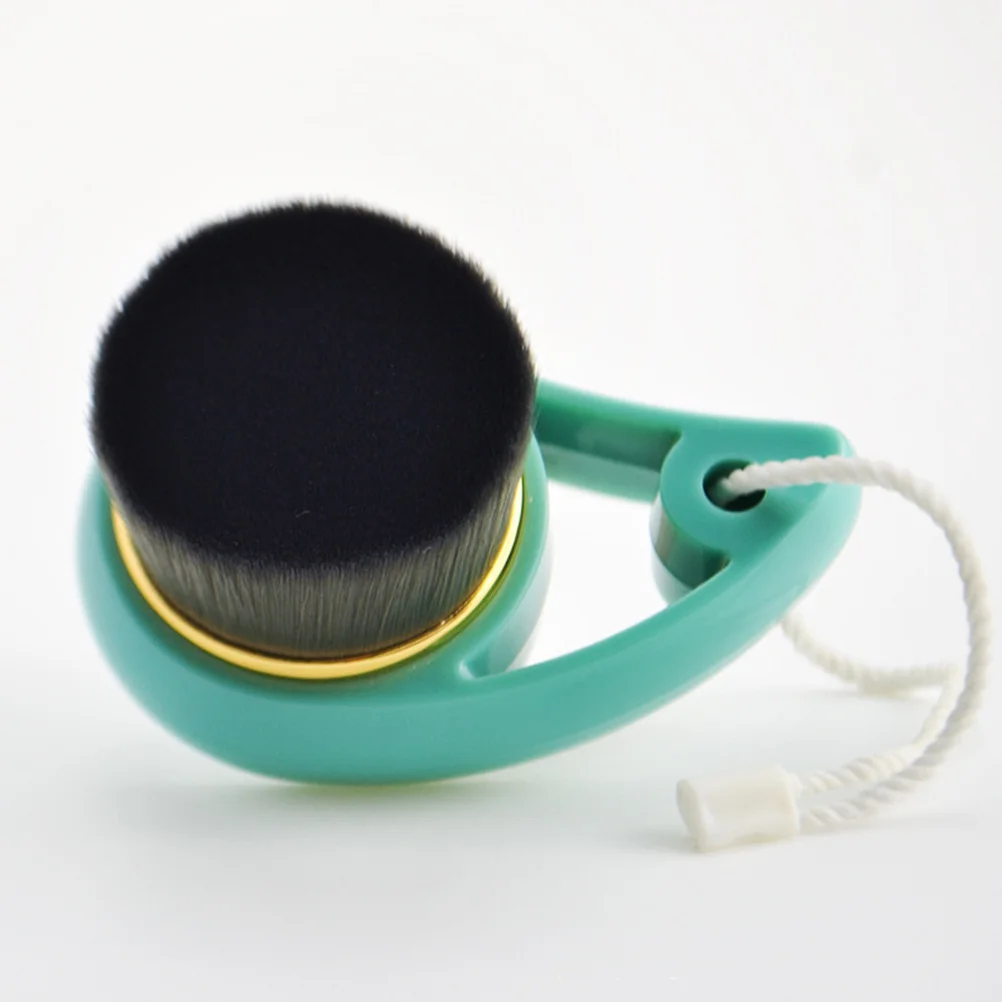 Spazzola per la pulizia del viso in fibra Verde Strumento per la pulizia della pelle esfoliante per pori profondi per uomini Donne Scrub per il viso Cura Glow Routine Cura della pelle