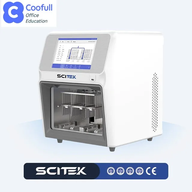 Nucleic Acid Extraction System 1-32 Samples 20-1000μL Built-in UV Sterilization Function 10.1-inch Capacitive Touchscreen