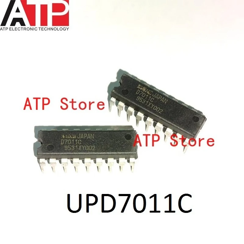 

2pcs/lot New Original D7011C UPD7011C D71084C UPD71084C DIP-18 Chip IC D/A CONVERTER SINGLE 8-BIT MOS