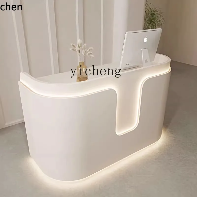 

HYS paint clothing store beauty salon front desk men's and women's clothing store cashier bar