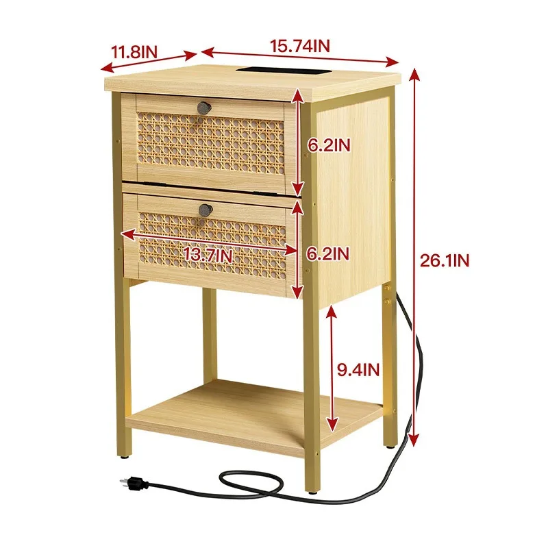 

Simple living room mobile sofa edge, home creative bedroom bedside table