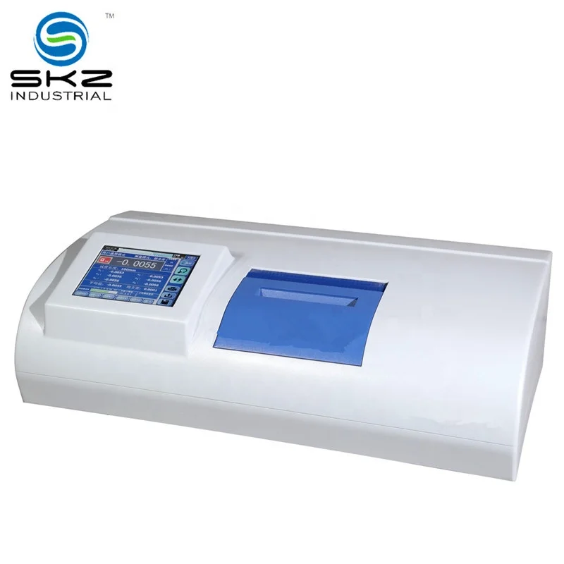 SKZ1039D High Quality Prisms Enhances the Response Speed ±90° (Optical Rotation) ±259°Z(Brix) Digital Automatic Polarimeter