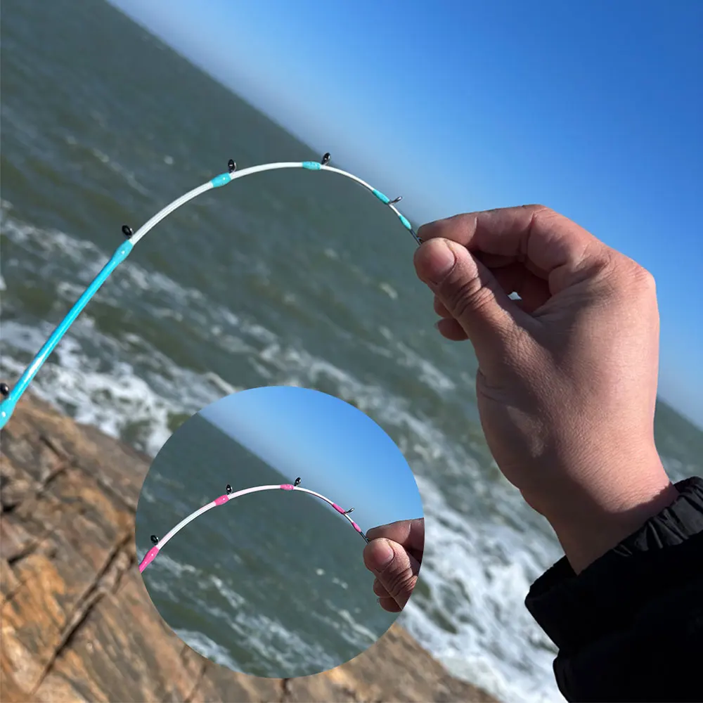 ROLLFISH Titanium Tip Octopus Squid Cuttle Carbon Fiber Casting & Slow Jigging Fishing Rod Light Saltwater Boat 5.74ft