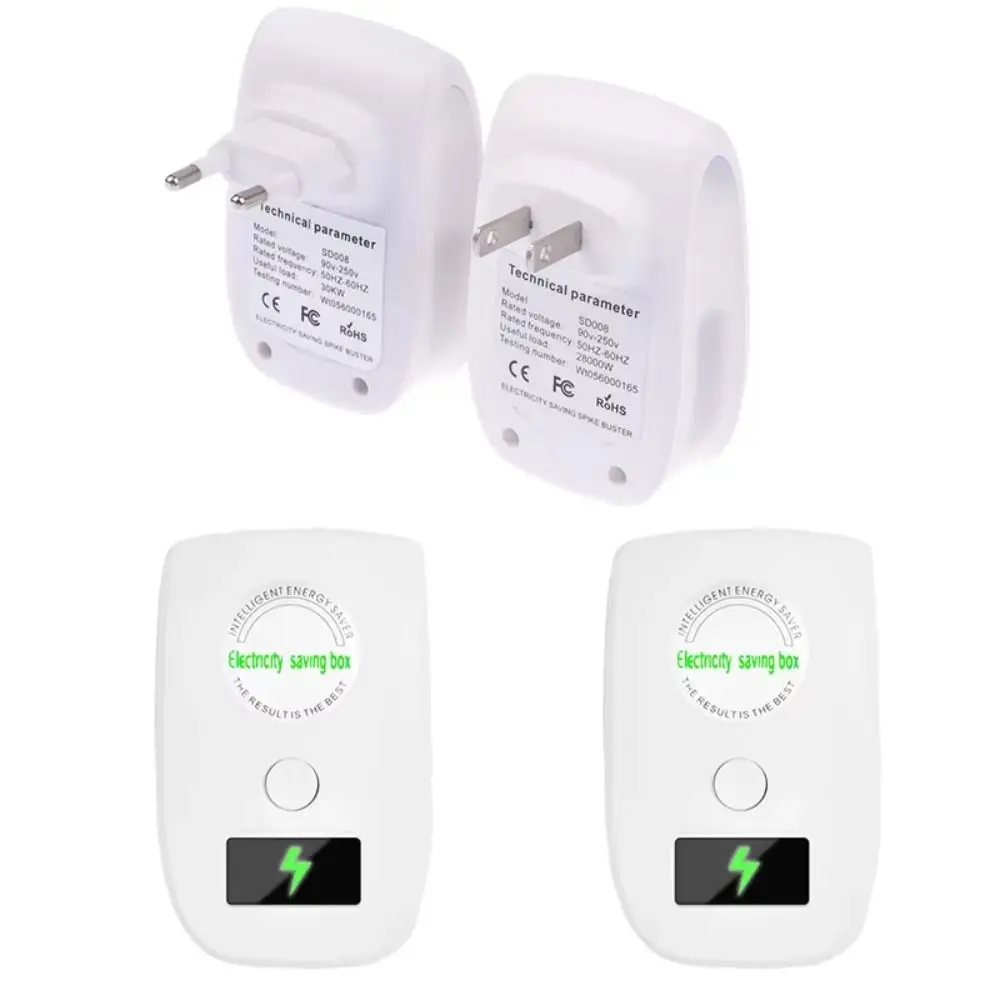 US/EU/UK Adapter Electricity Saving Box Stable Performance Smart Electric Energy Saver Power Save Saver Cost Reducing