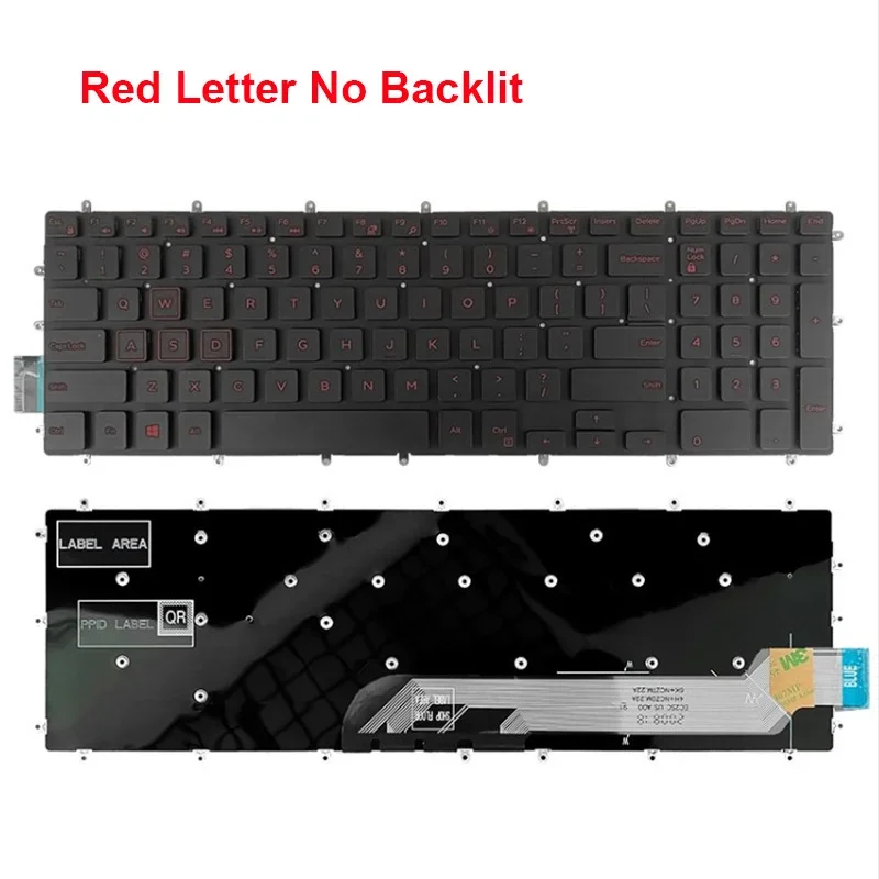 New Laptop Replacement Keyboard for DELL P71F P82F P75F P71F001 P66F P72F P35E