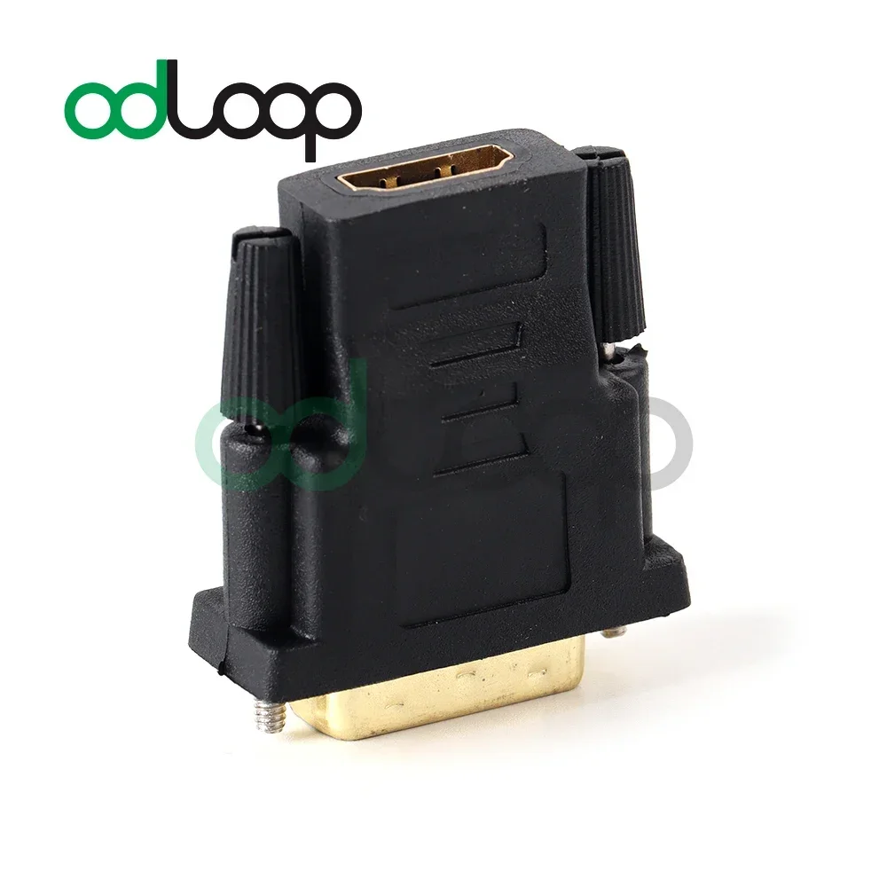 ODLOOP HDMI Female To 24+1 Male Converter for TV Box, Blue-ray, HDTV, PC