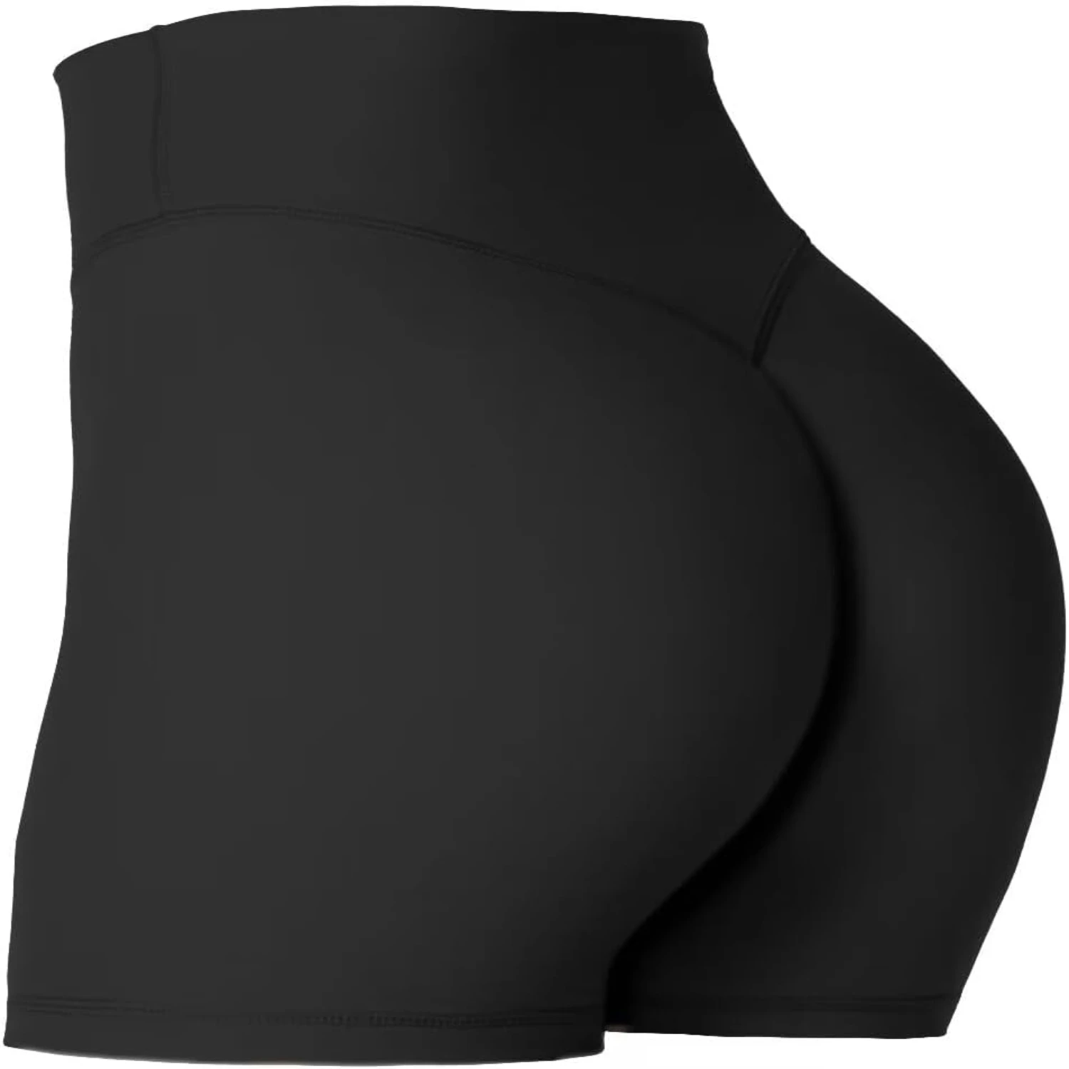 High-Waisted Biker Shorts with Innovative Tummy Control and Butt-Lifting Technology - Comfortable, Stylish, and Flattering Optio