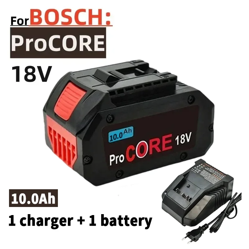 CORE18V 10000mAh ProCORE Vervangende Batterij Voor Bosch 18V Professioneel Systeem Draadloos Gereedschap BAT609 BAT618 GBA18V80 21700 Cell