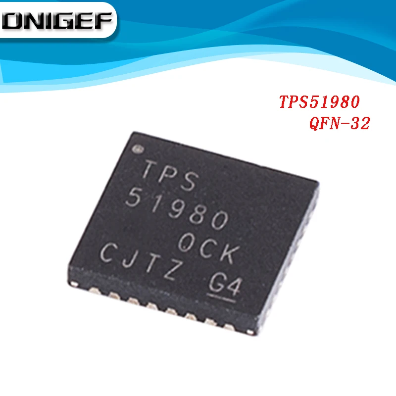 100% New 51980 PS51980 TPS51980 QFN-32 Chipset DNIGEF