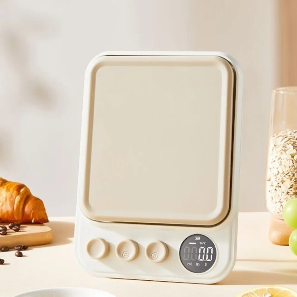 

High Accuracy Digital Kitchen Scale USB Charging Tare Function Food Scale LCD Display 0.1g Precision Electronic Scale