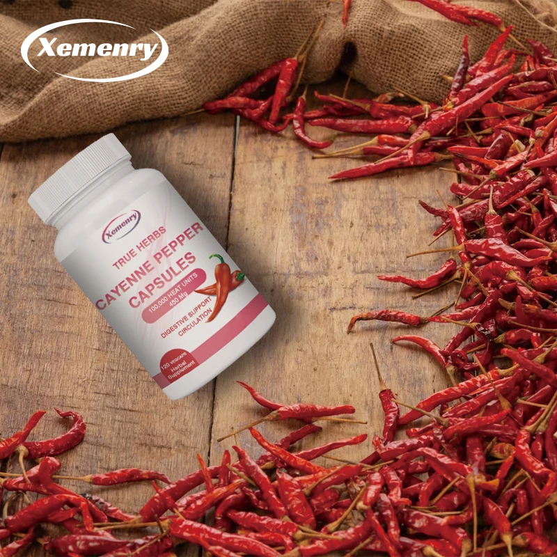 Chili Capsules - Natural Booster Pure Ingredients Laboratory Certified